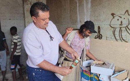 عدن : ضبط ( 4 ) أطنان من المواد منتهية الصلاحية في مديرية المنصورة