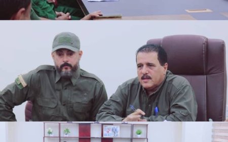 العميد أبو بكر جبر يترأس اجتماعاً أمنياً لمناقشة خطة مواصلة وتعزيز الحملات الأمنية في العاصمة عدن.   