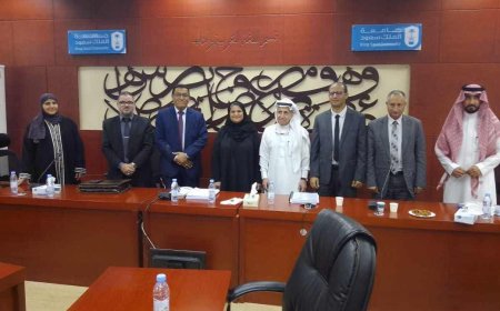 المستشار الثقافي اليمني يشيد بتميّز رسالة دكتوراة في اللسانيات الجنائية بجامعة الملك سعود