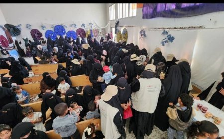 تعز.معرض تسويقي لمنتجات المتدربات في المعهد التقني الصناعي – التربة .