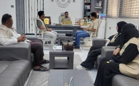 مدير مكتب الشباب والرياضة بالوادي يطلع على مشروع "تمكين المهني للشباب 3" لمؤسسة متطوعون