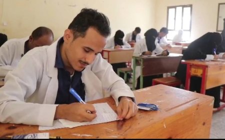 معهد الدكتور أمين ناشر في أبين… صرحٌ علمي يصارع التحديات ويصنع الكوادر الصحية