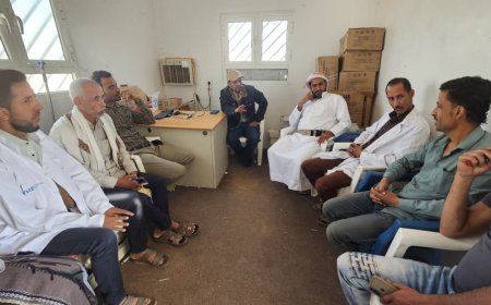 مدير مكتب الصحة بالجوف النشاط الايصالي التكاملي المرحلة الخامسة