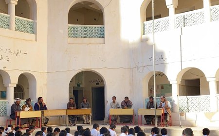 مدرسة المجد للتعليم الأساسي بلنف تقيم الحفل التكريمي للطلاب الاوائل للفصل الدراسي الأول