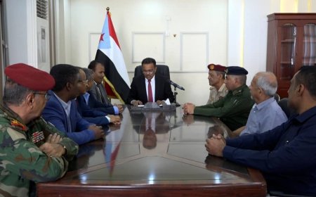 السلطة المحلية بحضرموت تصدر بيانًا هامًا تؤكد فيه تأييدها للقرارات والتوجهات المتخدة من المجلس الانتقالي الجنوبي   