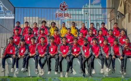  بعثة أكاديمية فايربول الرياضية تغادر إلى مدينة تريم لإقامة معسكر تدريبي