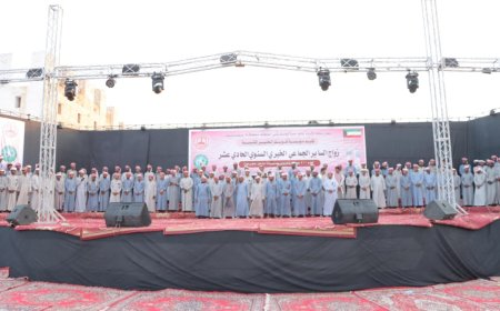 بدعم من دولة الكويت... مؤسسة كويت الخير للتنمية تزف 400 عريس وعروس بساحل حضرموت