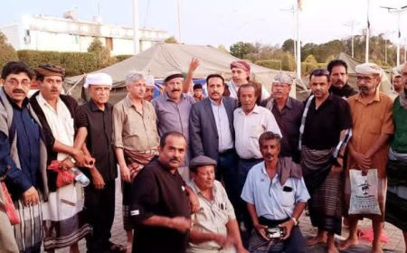 رئيس انتقالي مكيراس يدعو لمسيرة حاشدة للمطالبة بتحرير المديرية