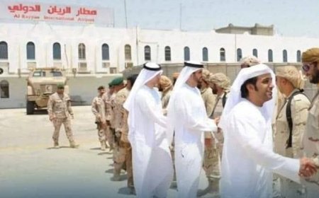 عاجل..القوات الإماراتية تبدأ مغادرة مطار الريان مع انتهاء مهلة العليمي