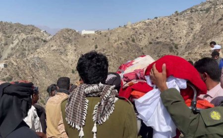 يافع تودع "خبير الدبابات".. تشييع مهيب للمهندس هزام الرضامي وسط إشادة بتضحياته الوطنية