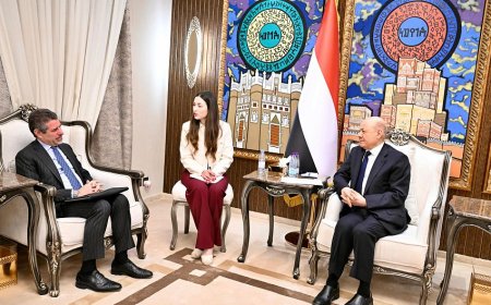 في لقائه مع السفير الأمريكي.. الرئيس العليمي: لن نقبل باختزال القضية الجنوبية في (تمثيل حصري) أو حلها بـ(قوة السلاح) 