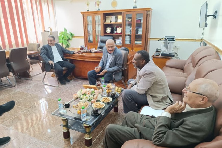 لمتابعة استعدادات امتحانات البورد.. وفد المجلس العربي للاختصاصات الصحية والطبية يزور كلية الطب بجامعة عدن 