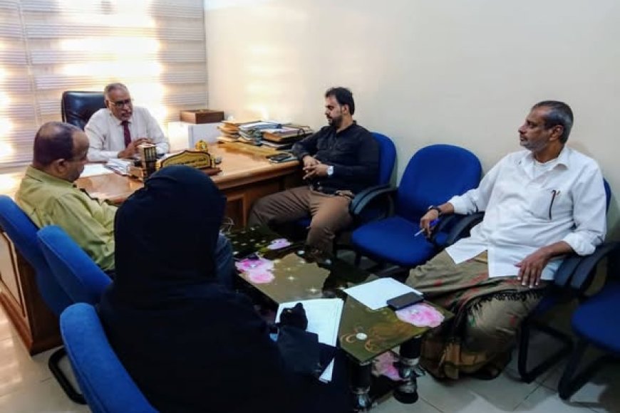 *مدير تربية المكلا يلتقي مشرف الشركة اليمنية للصناعة والتجارة لمناقشة انطلاق الموسم الثاني من برنامج &ldquo;توب شيف ماري&rdquo;*