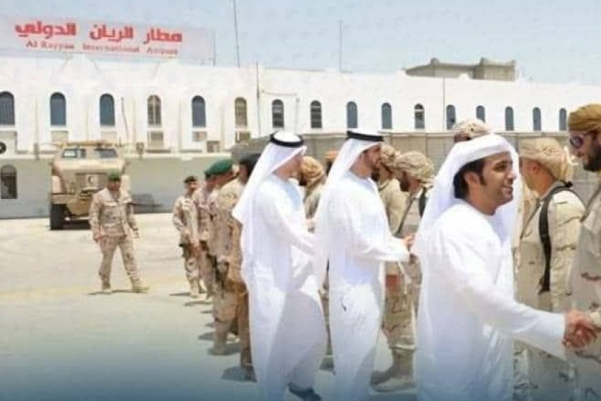 عاجل..القوات الإماراتية تبدأ مغادرة مطار الريان مع انتهاء مهلة العليمي