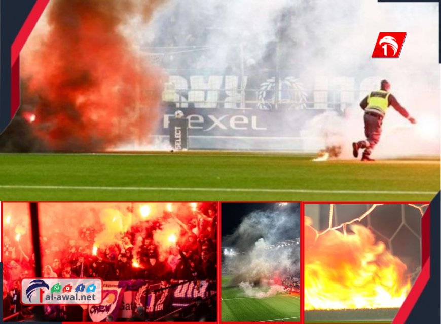 بالفيديو والصورالملعب يحترق بالنيران في مباراة الـ(4) ساعات.. تفاصيل الجنون الكروي  