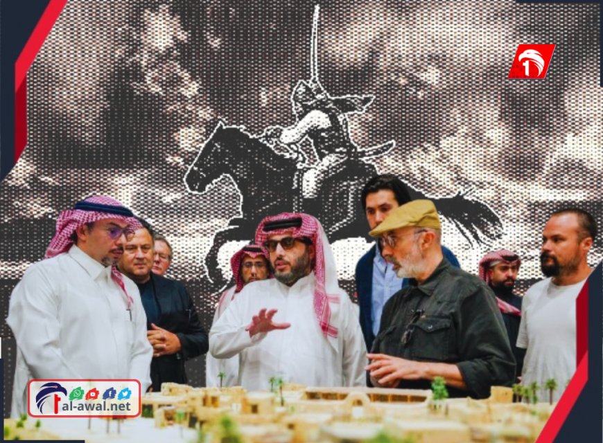 أضخم إنتاج عربي في التاريخ!.. تركي آل الشيخ يتابع تحضيرات فيلم (خالد بن الوليد) (صور)