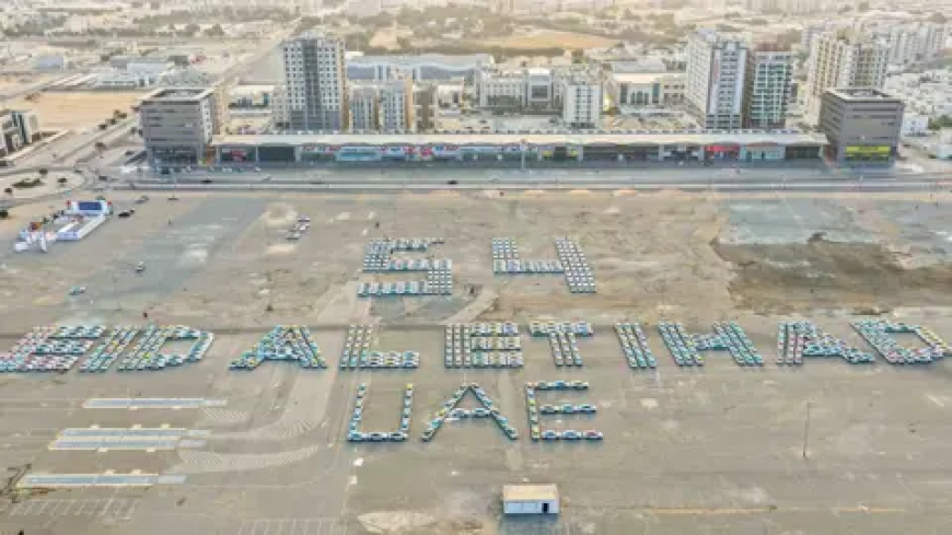 إمارة إماراتية تسجل رقماً قياسياً وتدخل موسوعة (غينيس) بـ 603 مركبات!