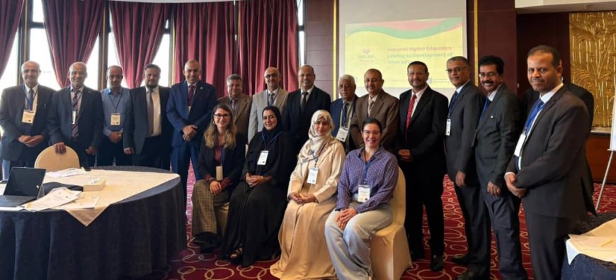 القاهرة .. جامعة عدن تعزز حضورها الدولي بمشاركتها في ورشة تطوير العلاقات الخارجية 