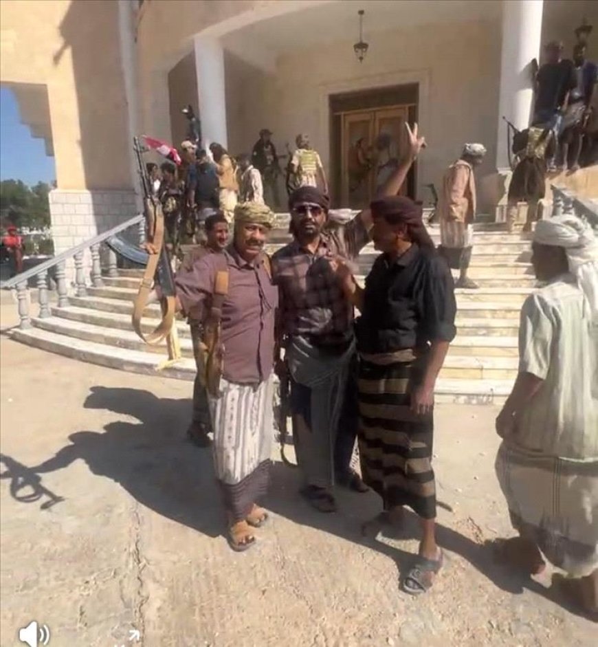 قوات المجلس الانتقالي تسيطر على القصر الجمهوري في سيئون