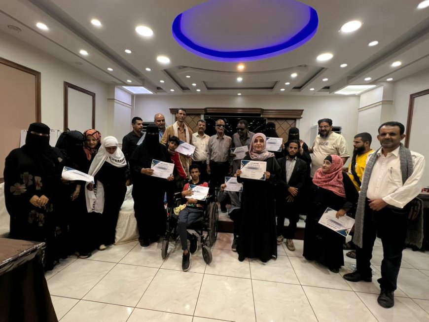 الاتحاد الوطني لجمعيات المعاقين الجنوبيين يُحيي اليوم العالمي للأشخاص ذوي الإعاقة بورشة نوعية بعدن