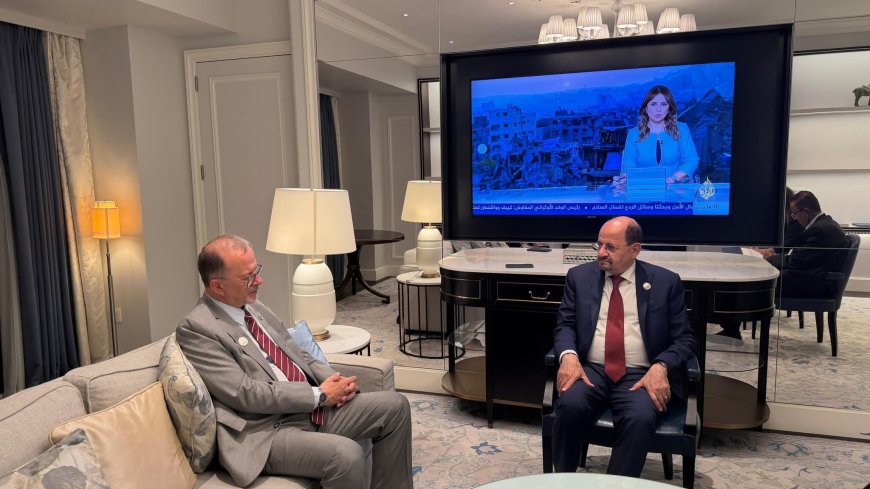 وزير الخارجية يبحث مع اليونيسف أوجه التعاون والأوضاع الإنسانية