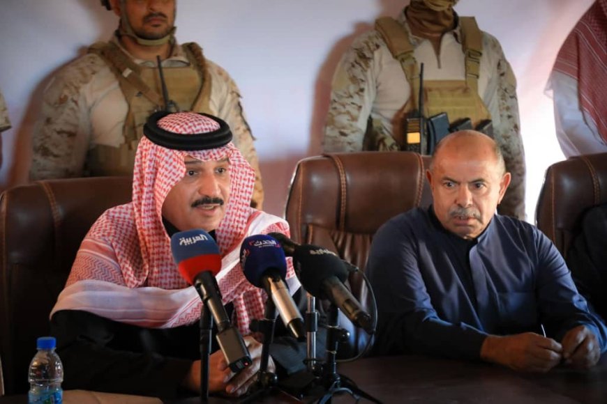 الوفد السعودي يلتقي مشايخ ووجهاء وأعيان الوادي والصحراء