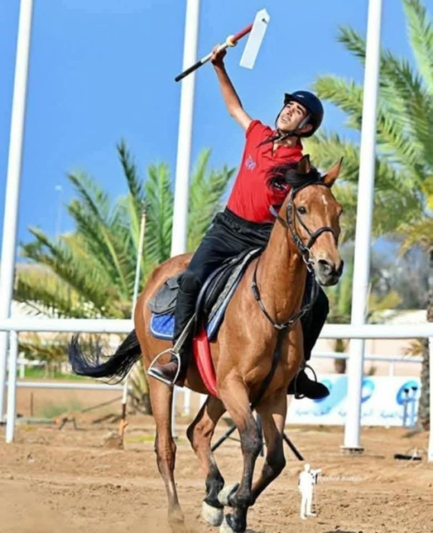 الوزير البكري يبارك للمنتخب الوطني للفروسية تأهله لبطولة العالم