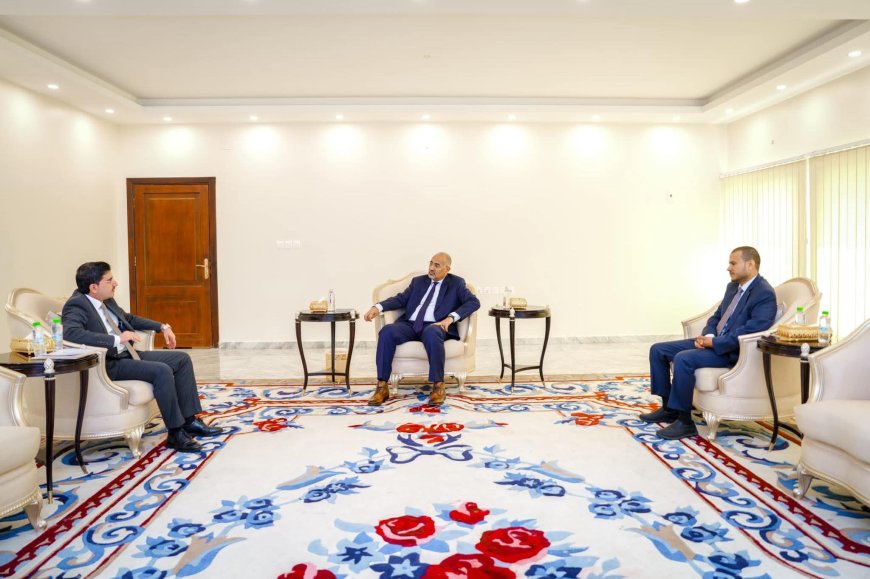 اللواء الزبيدي يلتقي نائب وزير المياه والبيئة 