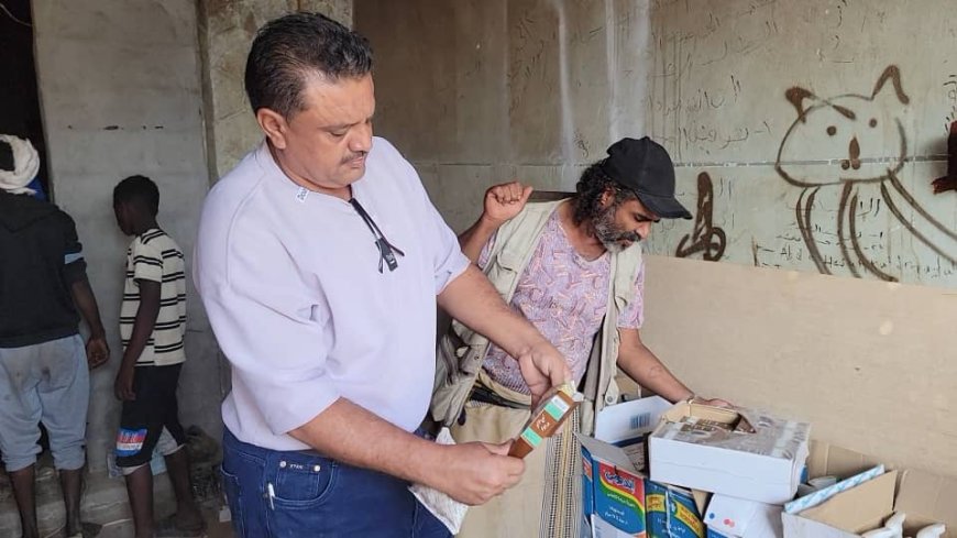 عدن : ضبط ( 4 ) أطنان من المواد منتهية الصلاحية في مديرية المنصورة