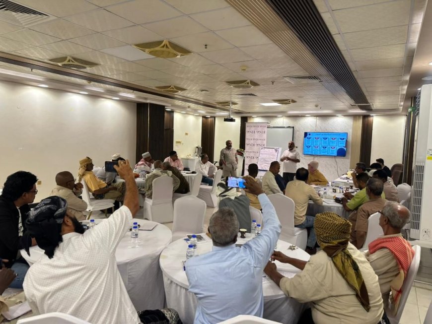 المكلا.. لقاء مجتمعي يستعرض احتياجات سكان أحياء خلف الصناعي والحارة وحي الشهيد خالد