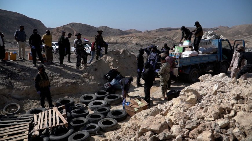 إتلاف كميات من المواد المخدرة بساحل حضرموت بحضور قيادات أمنية وقضائية