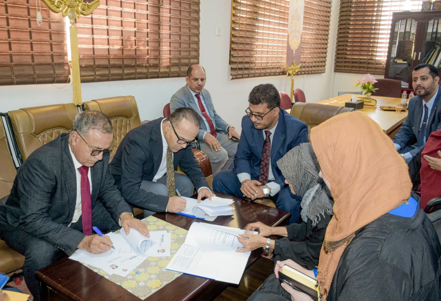 جامعة عدن توقع مذكرة تفاهم مع مفوضية الأمم المتحدة لشؤون اللاجئين 