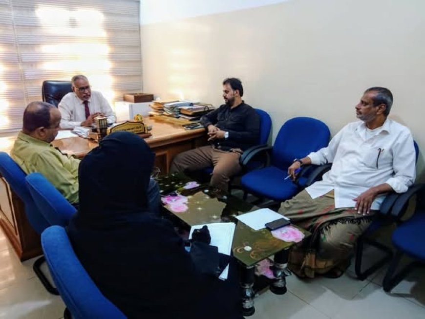 *مدير تربية المكلا يلتقي مشرف الشركة اليمنية للصناعة والتجارة لمناقشة انطلاق الموسم الثاني من برنامج “توب شيف ماري”*