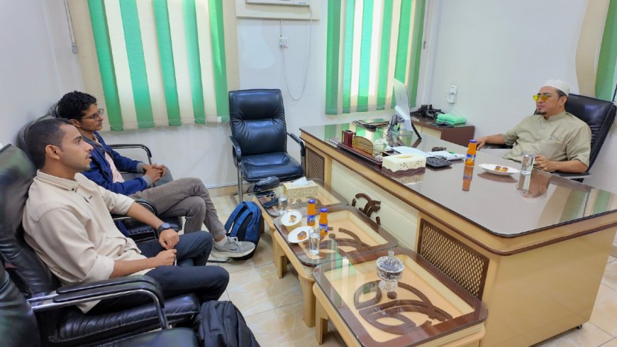 حقان والمشهور يزوران مؤسسة الطاف للتنمية لبحث أوجه التعاون 