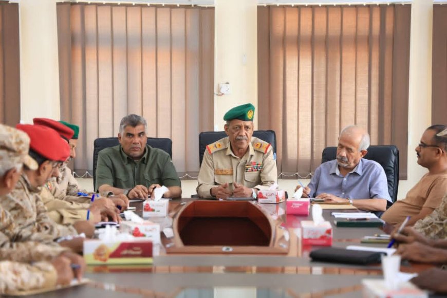 اجتماع استثنائي للجنة الأمنية بمحافظة حضرموت