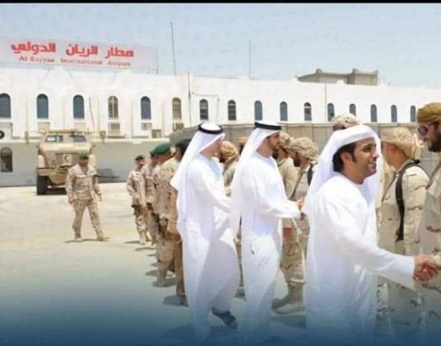 عاجل..القوات الإماراتية تبدأ مغادرة مطار الريان مع انتهاء مهلة العليمي