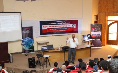 كلية الهندسةبجامعة عدن تحتضن ورشة تخصصية حول أنظمة تخزين طاقة البطاريات