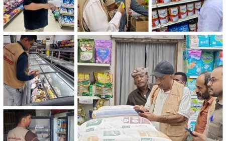 43 مخالفة خلال ثلاثة أيام.. مكتب الصناعة بعدن يستعرض نتائج الحملات الرقابية في مديريات العاصمة
