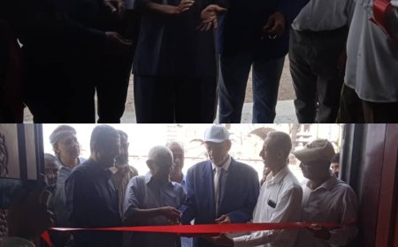 افتتاح المعرض التشكيلي وفن الجرافيك الأول في المرسم الحر بالعاصمة عدن