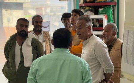 إدارة المعلا تنفذ نزولا ميدانيا لضبط اسعار السلع الغذائية في المعلا 