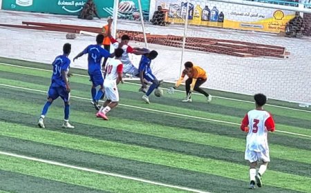 شباب الجيل يكسب شعب صنعاء في إياب تجمع الحديدة لدوري الثانية