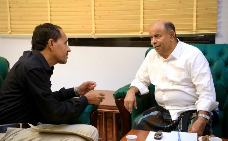 محافظ حضرموت يُثمّن جهود المركز الوطني لنقل الدم ويؤكد دعم السلطة المحلية لاستمرار خدماته