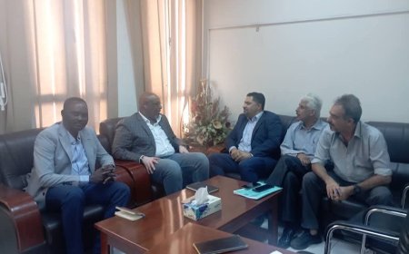 اجتماع وكيل قطاع التعاون الدولي بنائب مدير الاوتشا في اليمن