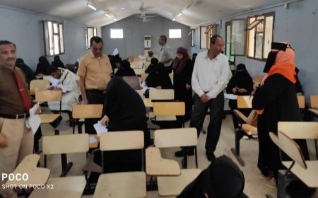 كلية التربية عدن تدشن امتحانات الفصل الدراسي الأول 