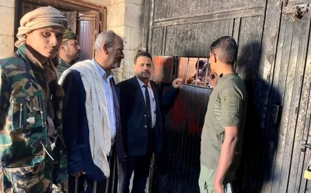 رئيس نيابة استئناف سيئون يتفقد أوضاع السجن العام ويوجه بتسريع الفصل في قضايا السجناء