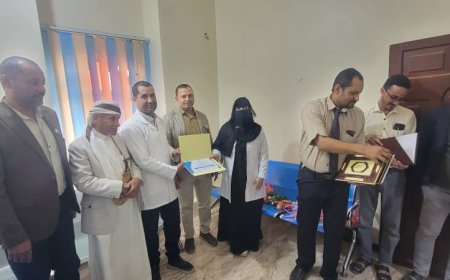 مركز الأمين لطب وجراحة الأسنان بمأرب يكرّم كادره الطبي ويستعرض أكثر من 6 آلاف خدمة.