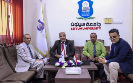 جامعة سيئون توقّع اتفاقية اعتماد وكيل حصري لبرامج التعليم عن بُعد في السعودية مع بيزنس دايركت للاستشارات والتطوير والتدريب 