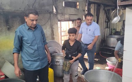 بعد ضبط أغذية مطبوخة مبيتة ومشروبات منتهية الصلاحية..مدير عام المنصورة يوجه باتخاذ إجراءات رادعة بحق المطاعم المخالفة للإشتراطات الصحية