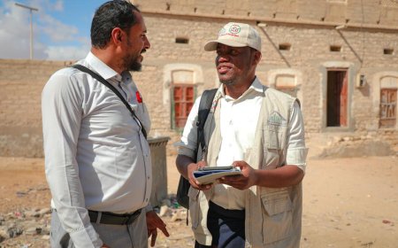 تواصل الحصر الميداني لمسح ميزانية الأسرة 2026 في الغيضة بمحافظة المهرة