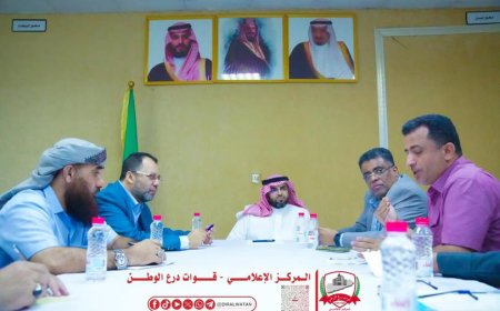 فلاح الشهراني يعقد لقاءات مع قيادات مصافي عدن ومؤسسة الكهرباء لمواجهة التحديات الخدمية